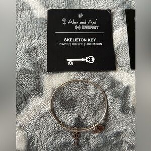 Original Alex and Ani bracelet Skeleton Key